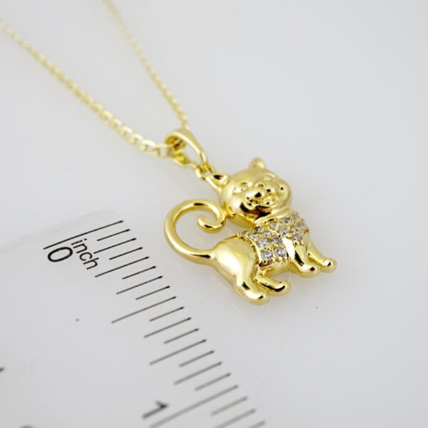 SET1628  Cadenas & Colgantes - Chain - Pendants - Zircon Stone - 14K Real Color - 2mmX50cm - Image 3