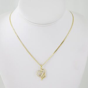 SET1632 Cadenas & Colgantes - Chain - Pendants - Zircon Stone - 14K Real Color - 2mmX50cm