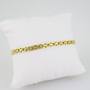 B1460 Bracelet - Pulseras - Plain - 14K Real Color