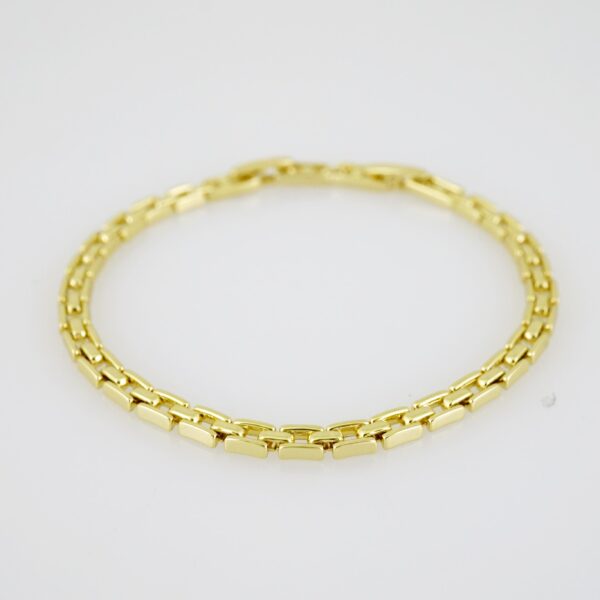 B1460 Bracelet - Pulseras - Plain - 14K Real Color - Image 2
