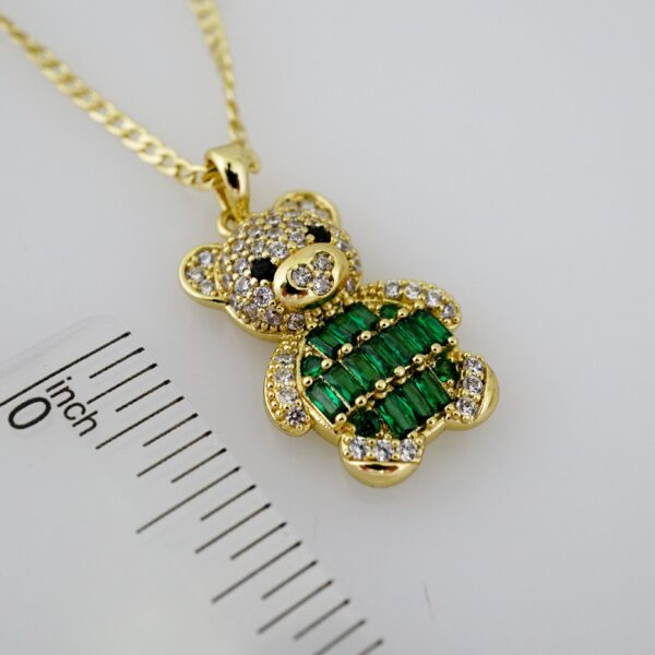 SET1599 Earrings - Aretes - Zircon Stone - 14K Real Color - Image 3
