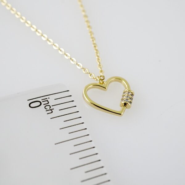 SET1642 Cadenas & Colgantes - Chain - Pendants - Zircon Stone - 14K Real Color - 2mmX45cm - Image 3