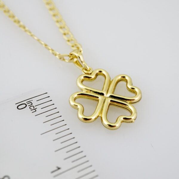SET1652 Cadenas - Colgante -  Chain W - Pendants - 14K Real Color - Zircon Stone - 3mmX45cm - Image 3