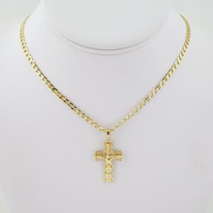 SET1657 Cadenas - Colgante -  Chain W - Pendants - Plain - 3mmX45cm
