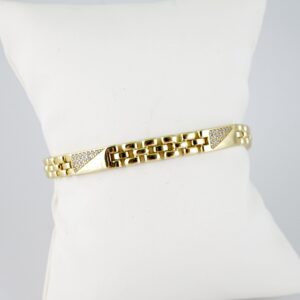 B1478 Bracelet - Pulseras - Zircon Stone - 14K Real Color
