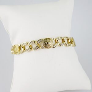 B1481 Bracelet - Pulseras - Zircon Stone - 14K Real Color