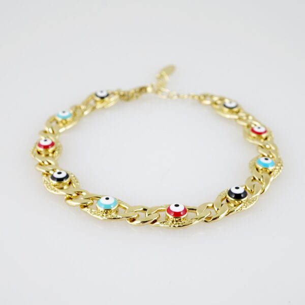 B1482 Bracelet - Pulseras - Zircon Stone - 14K Real Color - Image 2