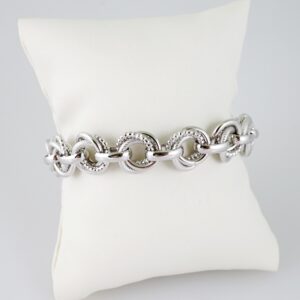 B1485 Bracelet - Pulseras - Plain - Silver Color