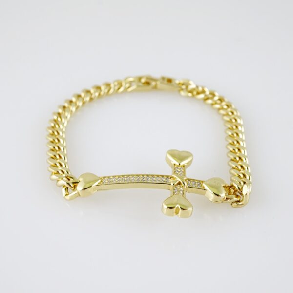 B1486 Bracelet - Pulseras - Zircon Stone - 14K Real Color - Image 2
