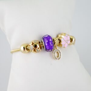 B1493 Bracelet - Pulseras - Zircon Stone - 14K Real Color