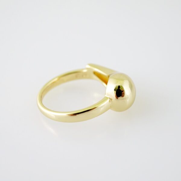 R723 RING - ANILLO - Zircon Stone - 14K Real Color - Image 2