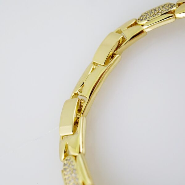 B1541 Bracelet - Pulseras - Zircon Stone - 14K Real Color - Image 3