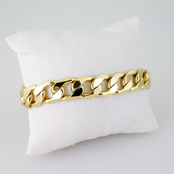 B1547 Bracelet - Pulseras - Plain - 14K Real Color