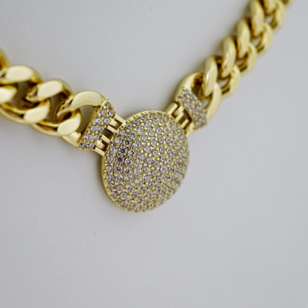 SET1738 Gargantilla - Choker - Zircon Stone -  14K Real Color - Image 2
