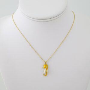 SET1733 Cadenas - Colgante - Aretes - Chain W - Pendants- Earrings - 14K Real Color - Zircon Stone - 2mmx45cm