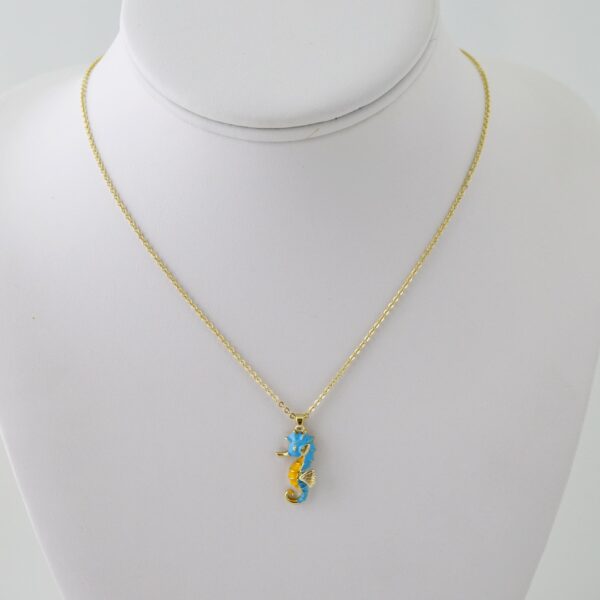 SET1736 Cadenas - Colgante - Aretes - Chain W - Pendants- Earrings - 14K Real Color - Zircon Stone - 2mmx45cm