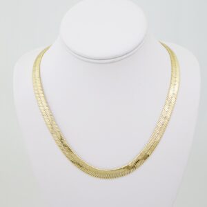 SET1688 Gargantilla - Choker - Plain - 14K Real Color