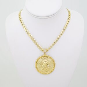 SET1691 Cadenas & Colgantes - Chain - Pendants -  14K Real Color - Zircon Stone - 6mmX60cm