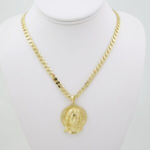 SET1696 Cadenas & Colgantes - Chain - Pendants -  14K Real Color - Zircon Stone - 6mmX60cm