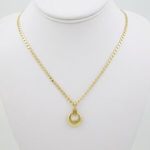 SET1697  Cadenas & Colgantes - Chain - Pendants -  14K Real Color - Zircon Stone - 3mmX60cm