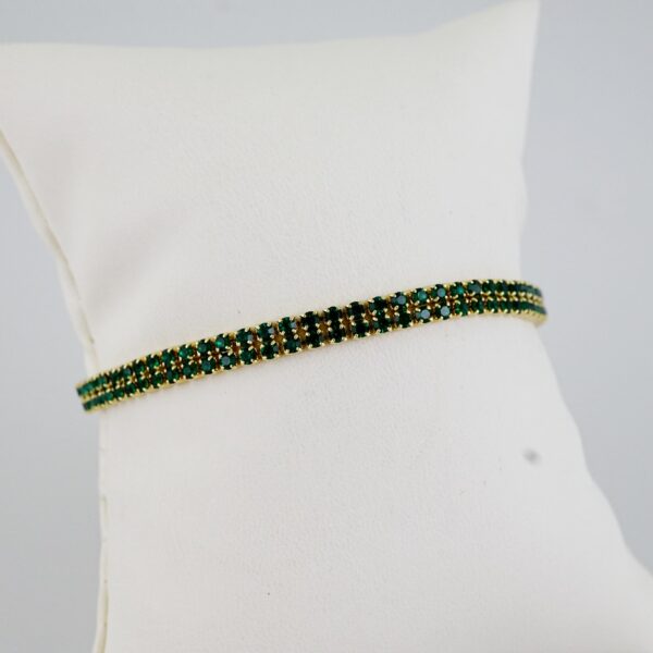 B1500 Bracelet - Pulseras - Zircon Stone - 14K Real Color