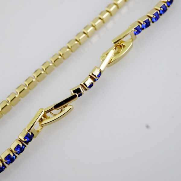B1501 Bracelet - Pulseras - Zircon Stone - 14K Real Color - Image 3