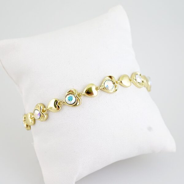 B1506 Bracelet - Pulseras - Zircon Stone - 14K Real Color