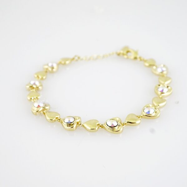 B1506 Bracelet - Pulseras - Zircon Stone - 14K Real Color - Image 2