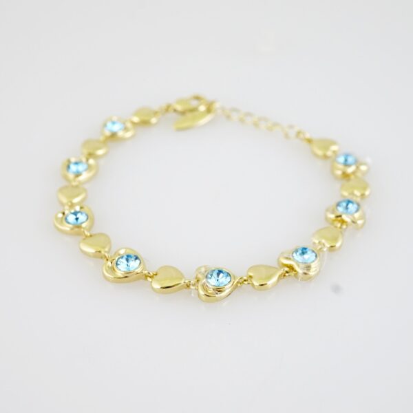 B1507 Bracelet - Pulseras - Zircon Stone - 14K Real Color - Image 2