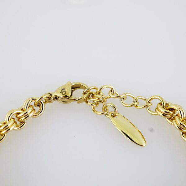 B1508 Bracelet - Pulseras - Zircon Stone - 14K Real Color - Image 3