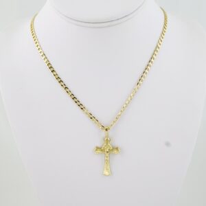 SET1701 Cadenas & Colgantes - Chain - Pendants - Plain - 14K Real Color - 3mmX60cm