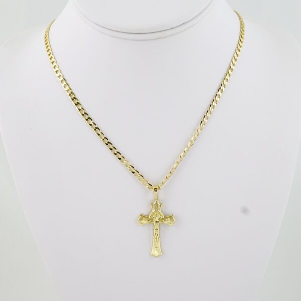 SET1701 Cadenas & Colgantes - Chain - Pendants - Plain - 14K Real Color - 3mmX60cm