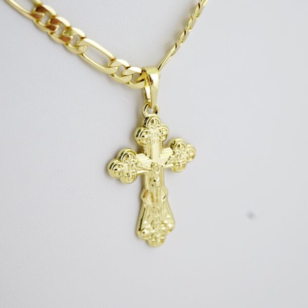 SET1707 Cadenas & Colgantes - Chain - Pendants - Plain - 14K Real Color - 4mmX60cm - Image 2
