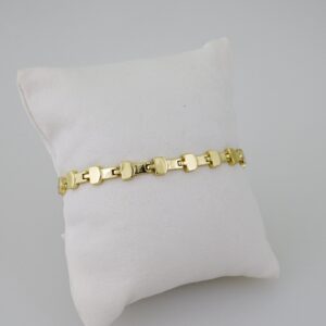 B1511 Bracelet - Pulseras - Plain - 14K Real Color