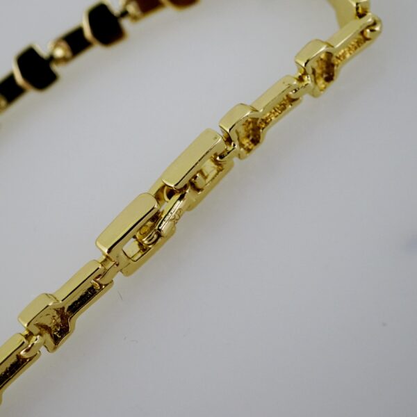 B1511 Bracelet - Pulseras - Plain - 14K Real Color - Image 3