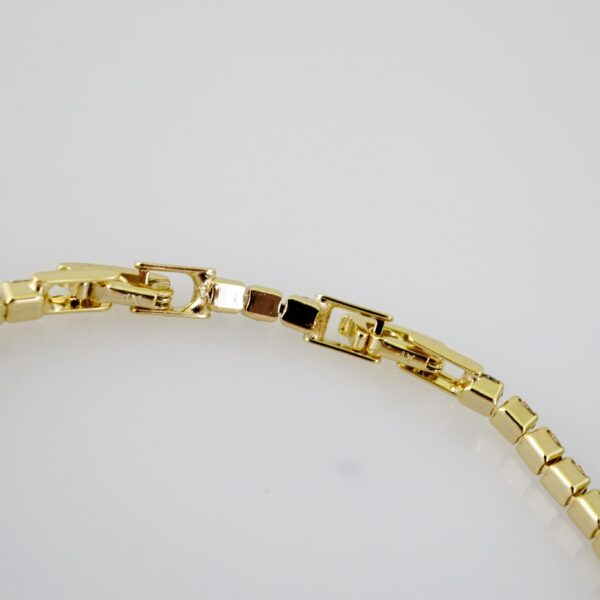 B1512 Bracelet - Pulseras - Zircon Stone - 14K Real Color - Image 3
