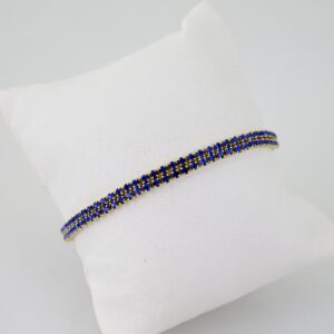 B1513 Bracelet - Pulseras - Zircon Stone - 14K Real Color