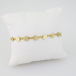 B1517 Bracelet - Pulseras - Plain - 14K Real Color
