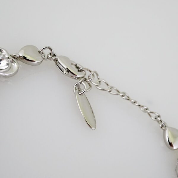 B1519 Bracelet - Pulseras - Zircon Stone - Silver Color - Image 3