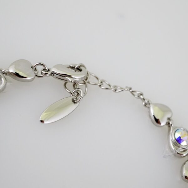 B1520 Bracelet - Pulseras - Zircon Stone - Silver Color - Image 3