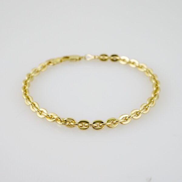 B1523 Bracelet - Pulseras - Plain - 14K Real Color - Image 2