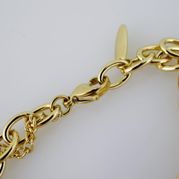 B1526 Bracelet - Pulseras - Plain - 14K Real Color - Image 3