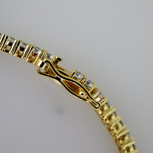 B1527 Bracelet - Pulseras - Zircon Stone - 14K Real Color - Image 3