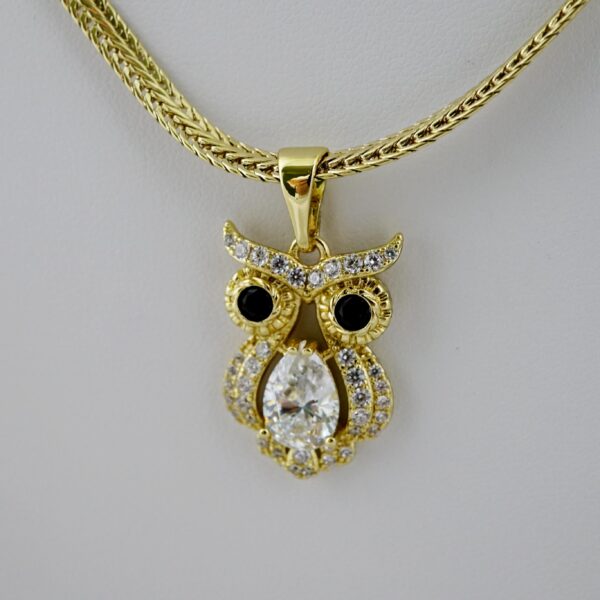 SET1722 Cadenas & Colgantes - Chain - Pendants - Zircon Stone - 14K Real Color - 3mmX50cm - Image 2