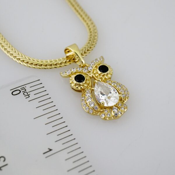 SET1722 Cadenas & Colgantes - Chain - Pendants - Zircon Stone - 14K Real Color - 3mmX50cm - Image 3
