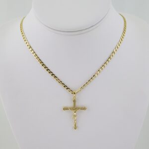 SET1727 Cadenas & Colgantes - Chain - Pendants - Zircon Stone - 14K Real Color - 3mmX60cm