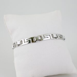 B1550 Bracelet - Pulseras - Zircon Stone - Silver Color