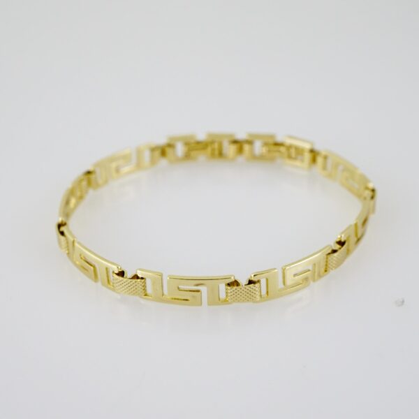 B1555 Bracelet - Pulseras - Plain - 14K Real Color - Image 2