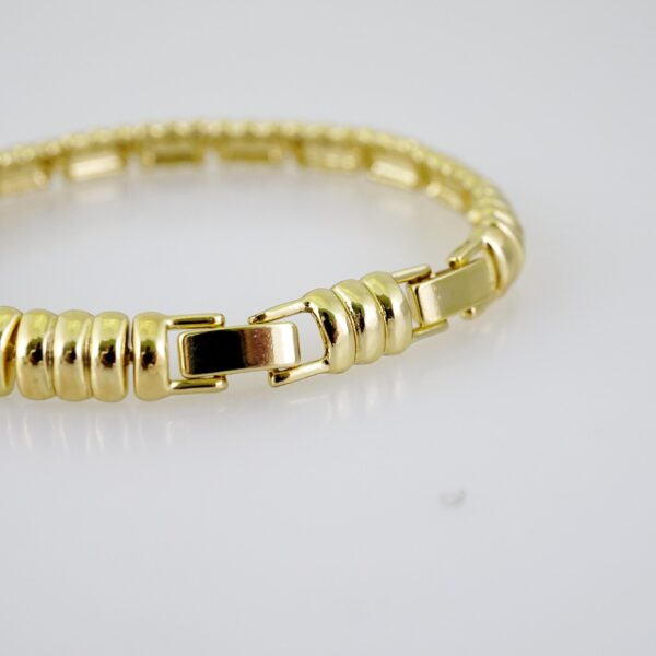 B1565 Bracelet - Pulseras - Zircon Stone - 14K Real Color - Image 3