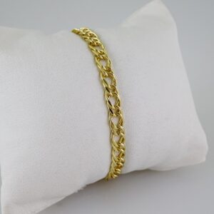 B1571 Bracelet - Pulseras - Plain - 14K Real Color